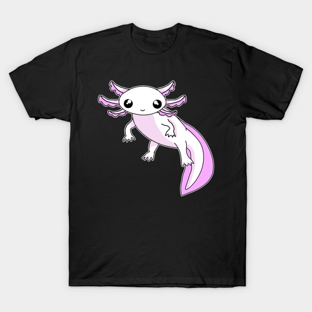 Axolotl T-Shirt by WulfieTees